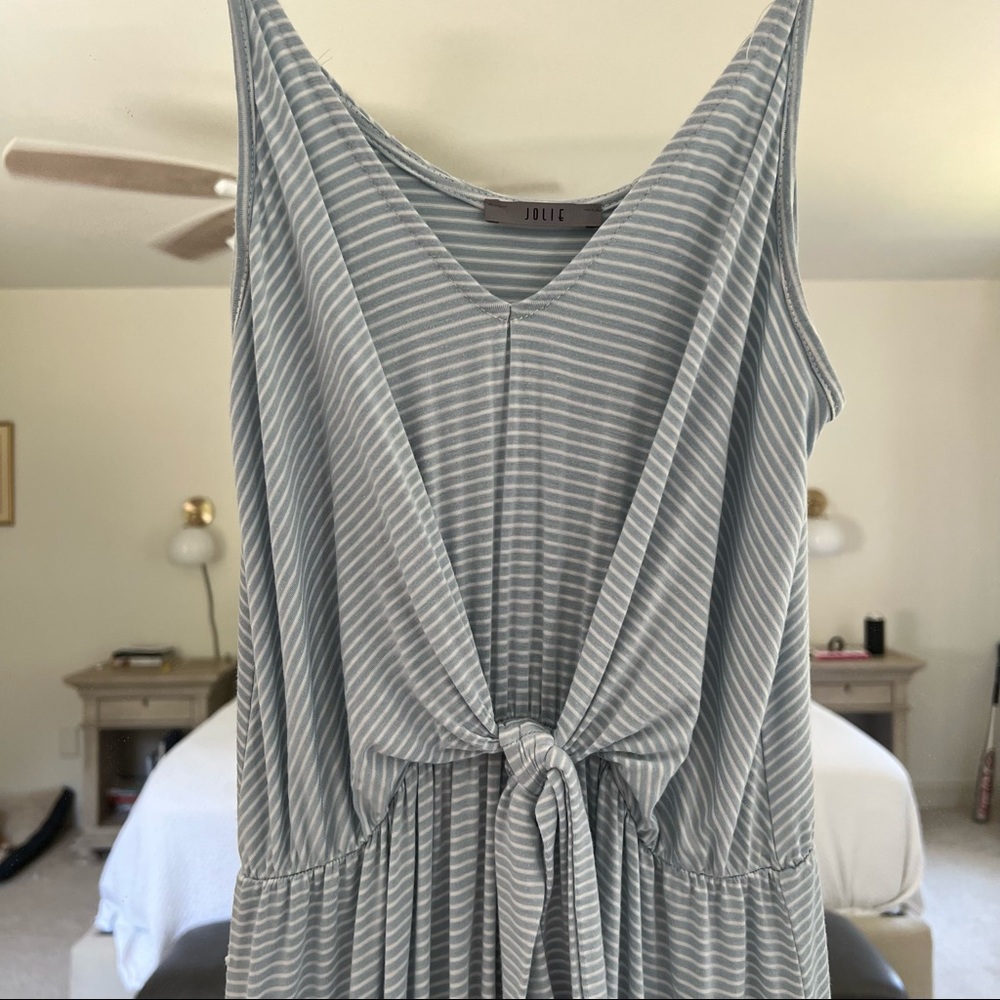 Jolie Striped Maxi Dress - great as a maternity and post partum dress!